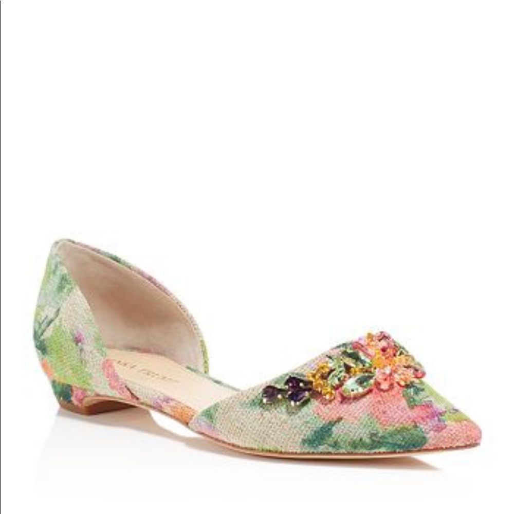 Ivanka Trump Trika Floral Flats